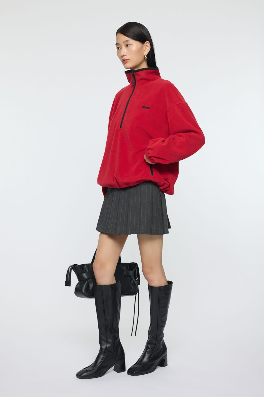 MOUSSY「LOW SLUNG PLEATED MINI スカート」|スカート|