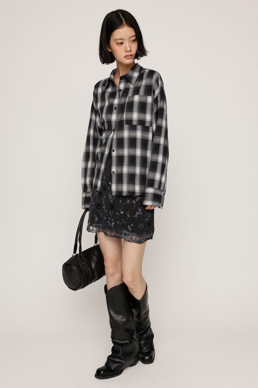 SLY「SPARKLE FLOWER ショートスカート」|スカート|