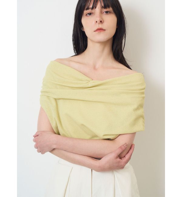 ELENDEEK「OFF SHOULDER CS」|Tシャツ・カットソー|ライム