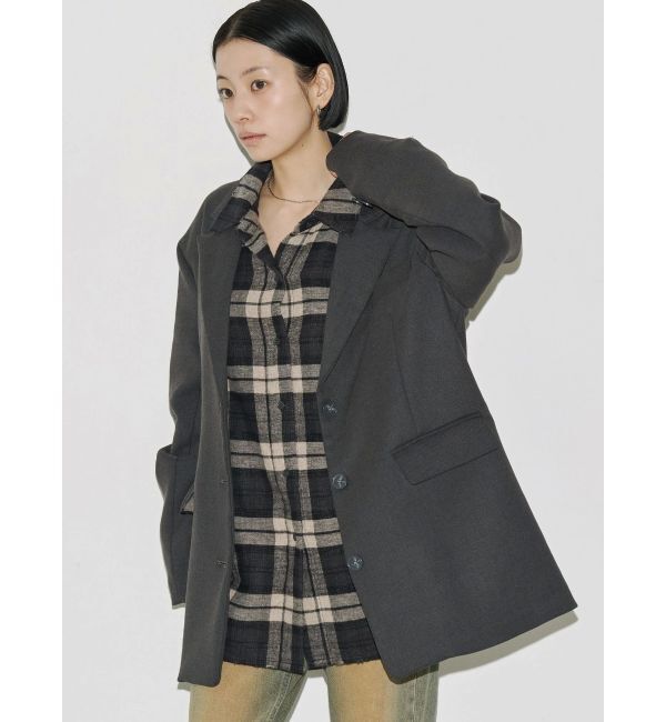 EMODA「【VEQUM】BOX WIDE JACKET」|テーラードジャケット|
