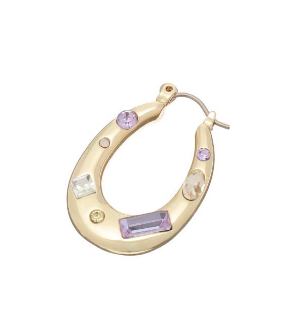 LAGUNAMOON「ミックスストーンピアス」|ピアス|