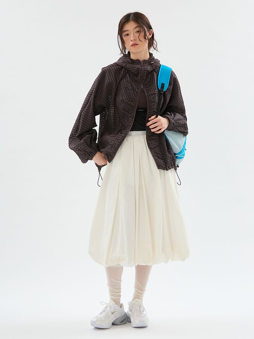 emmi atelier「ミモレ丈バルーンスカート」|スカート|