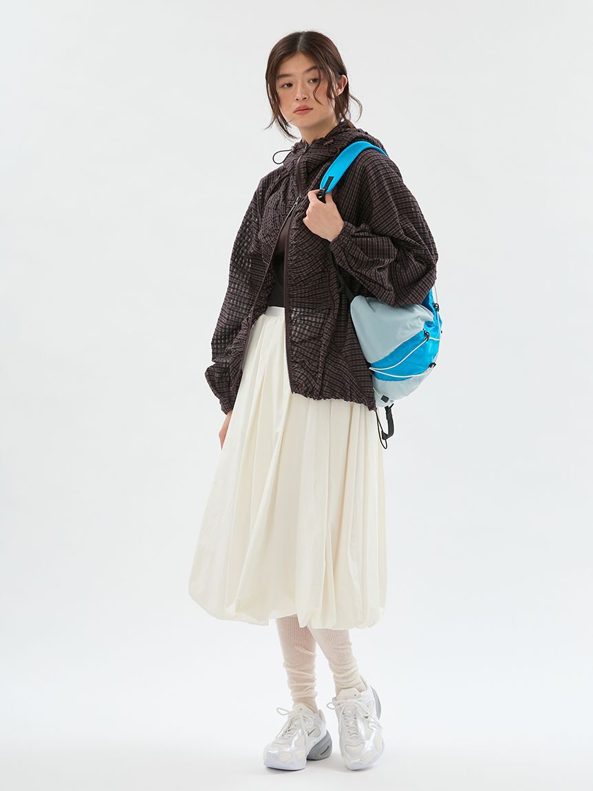 emmi atelier「ミモレ丈バルーンスカート」|スカート|