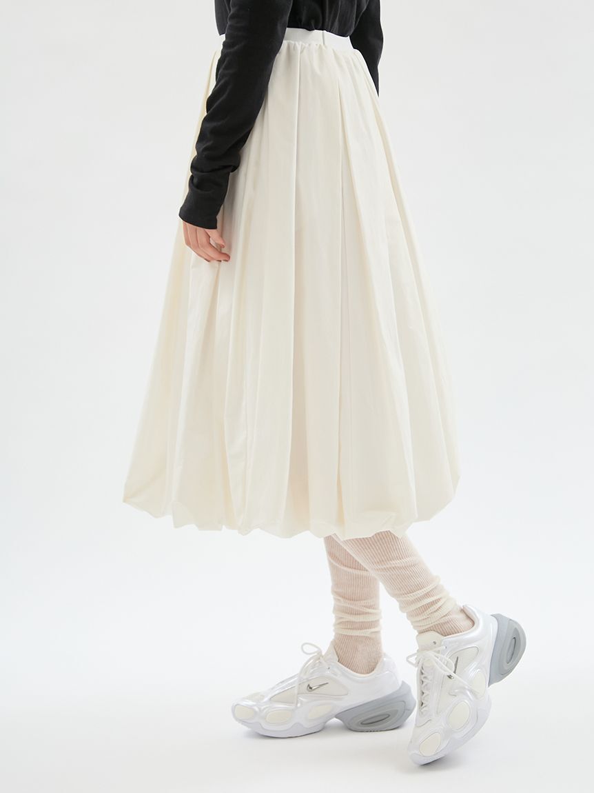 emmi atelier「ミモレ丈バルーンスカート」|スカート|