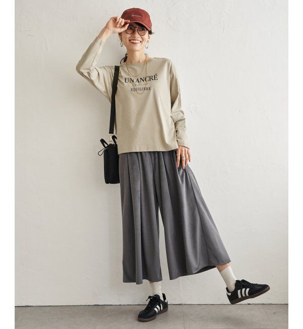 ikka「変形コールガウチョパンツ」|その他|