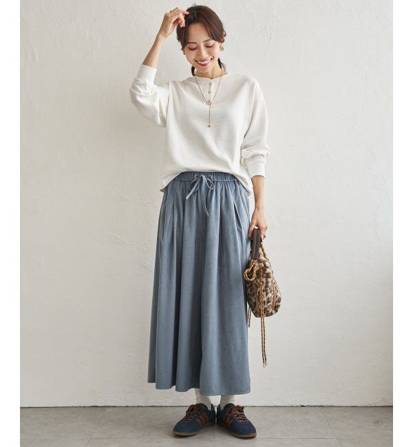 ikka「変形コールガウチョパンツ」|その他|