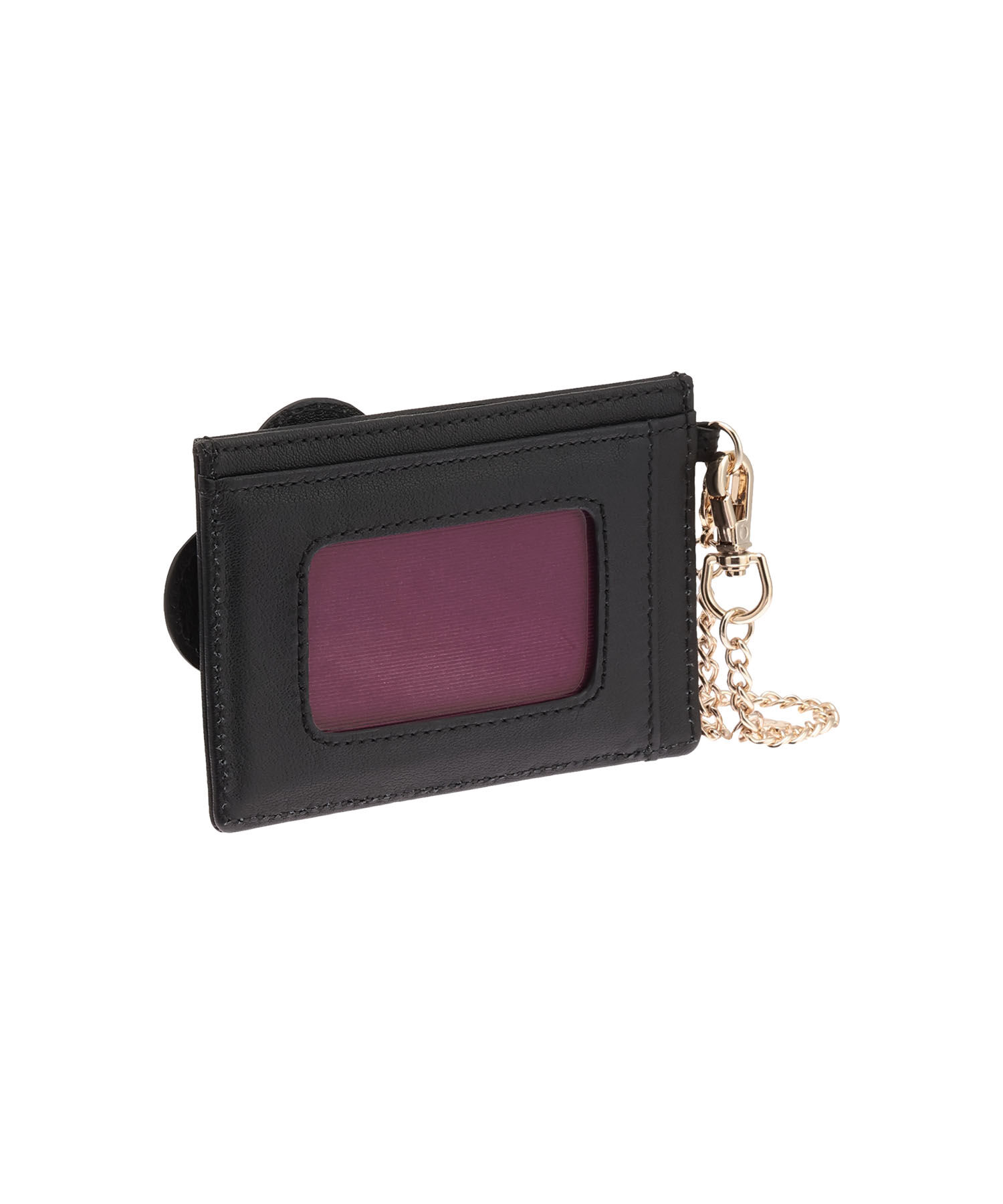 MARY QUANT「ビッグデイジーパッチ シングルパスケース」|定期入れ|