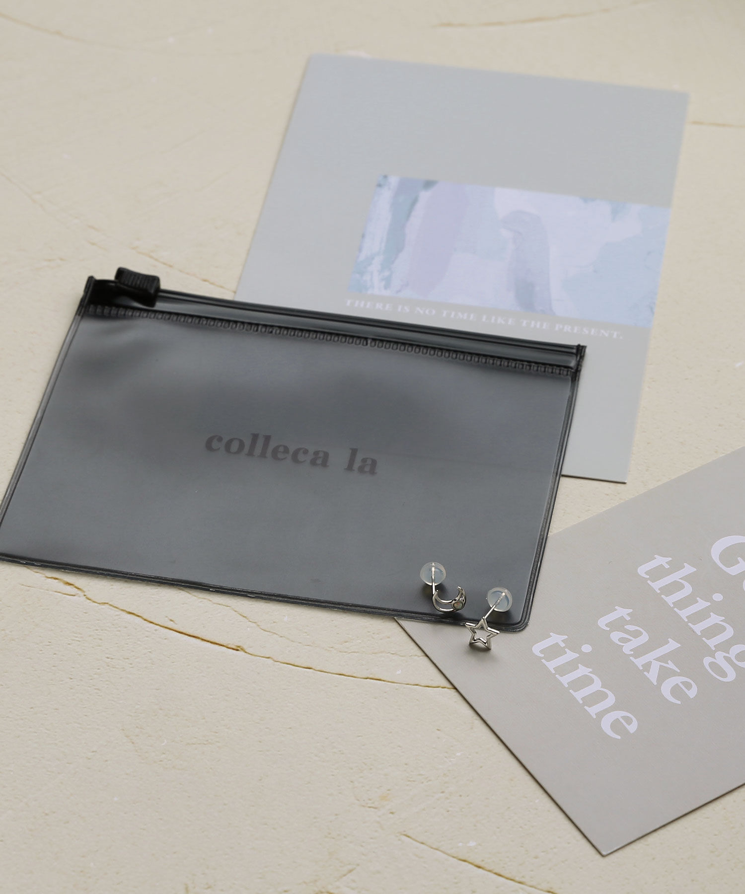 colleca la「[silver925]月と星のピアス〈金属アレルギー対応〉」|ピアス|