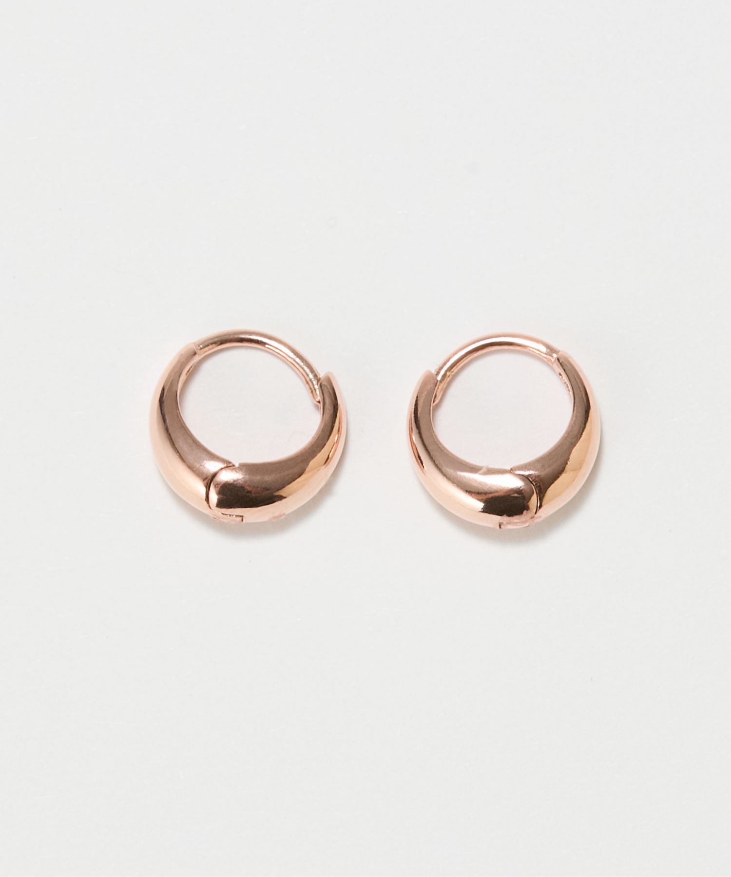 JUPITER「【SV】ドロップフープピアス ピンクゴールド ニッケルフリー　」|ピアス|