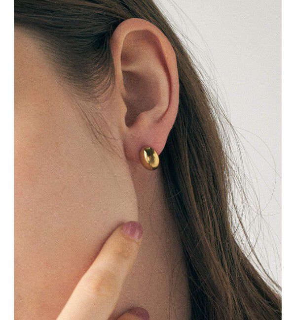 ete「オーバル ピアス」|ピアス|