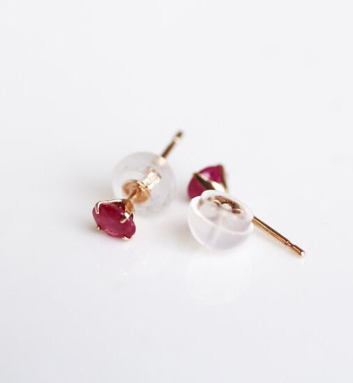  「カラーストーン ピアス | K10YG」|ピアス|