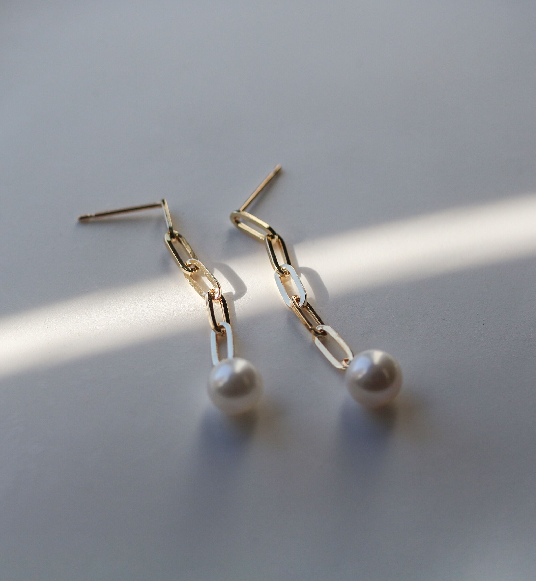  「パール ピアス | K10YG」|ピアス|