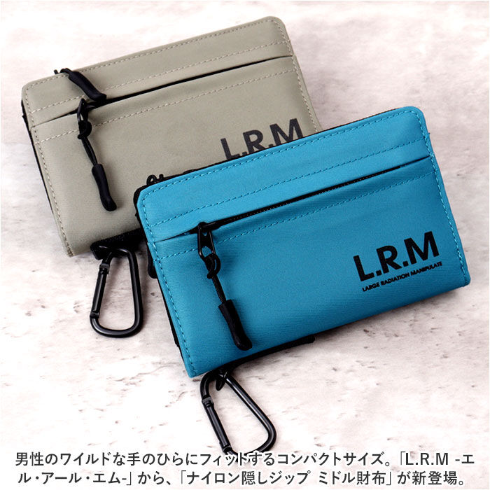 BACKYARD FAMILY「lrm 財布 CMK23-0964 通販 ミニ財布 折りたたみ財布 ミドルウォレット ファスナー」|財布|