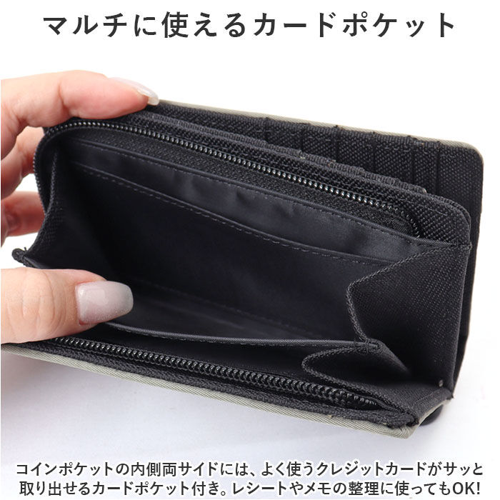 BACKYARD FAMILY「lrm 財布 CMK23-0964 通販 ミニ財布 折りたたみ財布 ミドルウォレット ファスナー」|財布|