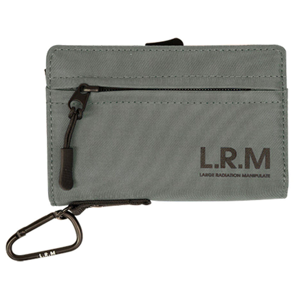 BACKYARD FAMILY「lrm 財布 CMK23-0964 通販 ミニ財布 折りたたみ財布 ミドルウォレット ファスナー」|財布|グレー1