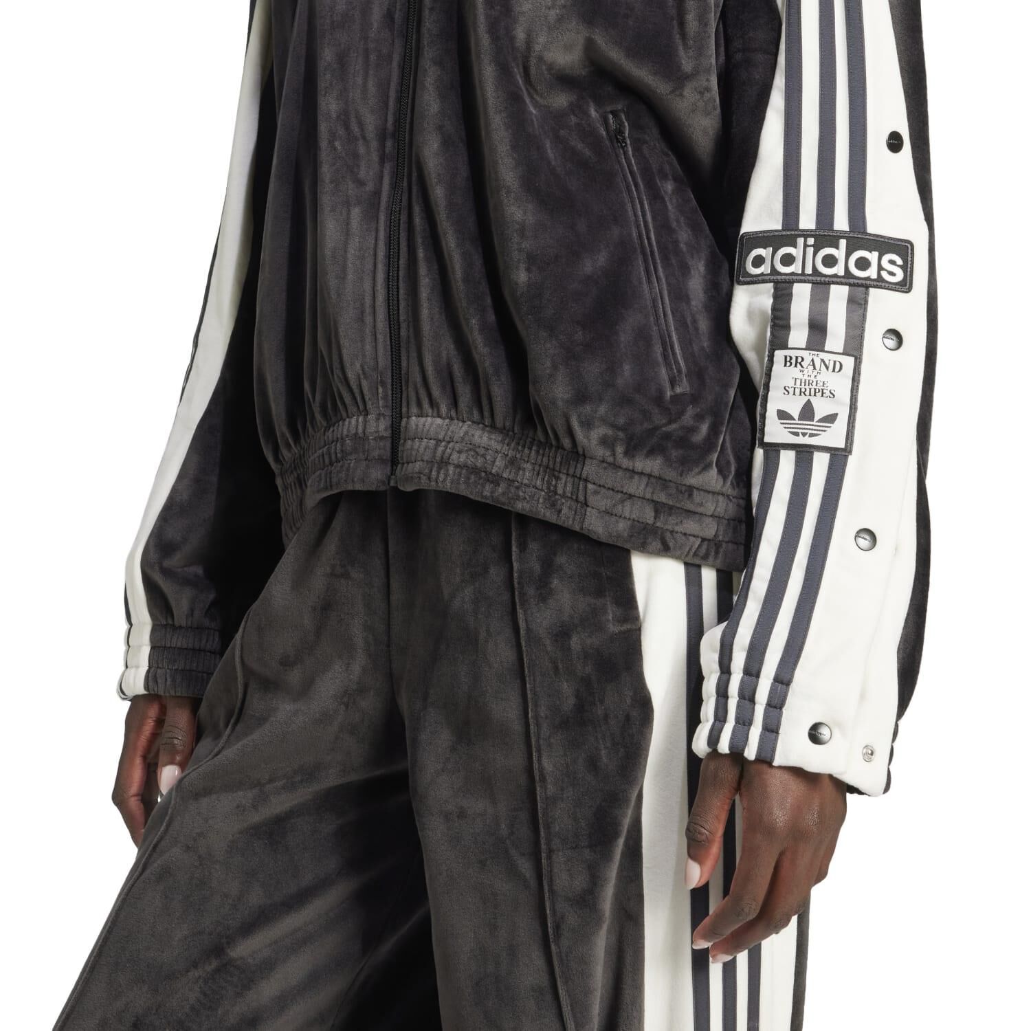adidas「【ADIDAS ｳｪｱ】W ADIBREAK VELOUR TT」|ポロシャツ|