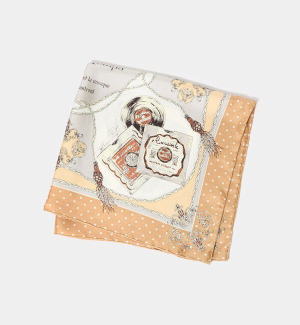 UNITED ARROWS「＜manipuri＞SILK 65&times;65 スカーフ 26FW」|バンダナ・スカーフ|