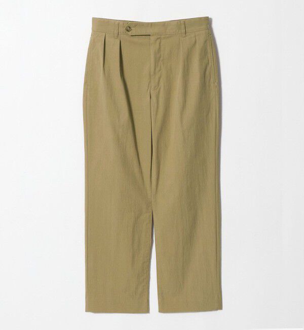 UNITED ARROWS「コットン/ナイロン ギャバピーチ ナチュラルトラウザーズ」|スラックス|