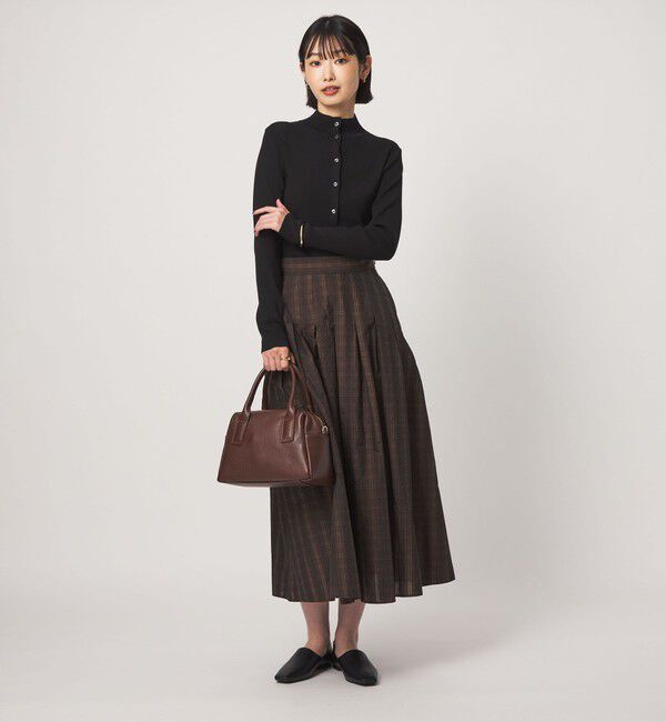 UNITED ARROWS green label relaxing「＜1_OF MINE＞2WAYネック ニット カーディガン マシンウォッシャブル」|カーディガン|