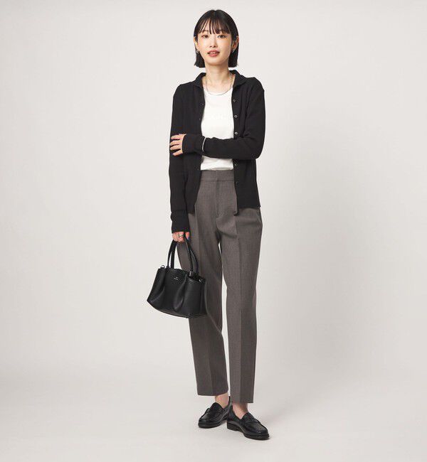 UNITED ARROWS green label relaxing「＜1_OF MINE＞2WAYネック ニット カーディガン マシンウォッシャブル」|カーディガン|