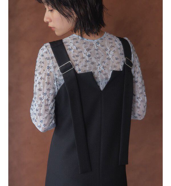 EMMEL REFINES「＜EMMEL REFINES＞EM コバナレース 2WAY プルオーバー」|Tシャツ・カットソー|