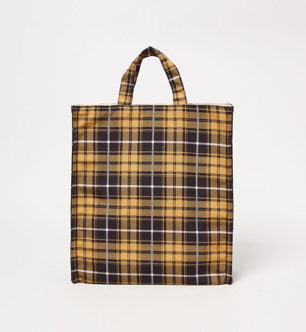 BEAUTY&YOUTH UNITED ARROWS「＜beej＞タータンチェック ボックス トートバッグ」|トートバッグ|