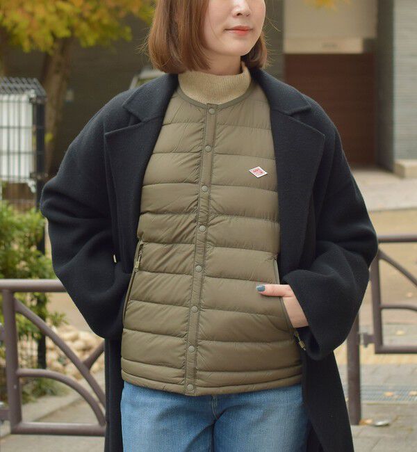 BEAMS SELECTION for WOMEN「DANTON / インナー ダウン ジャケット」|ダウン|
