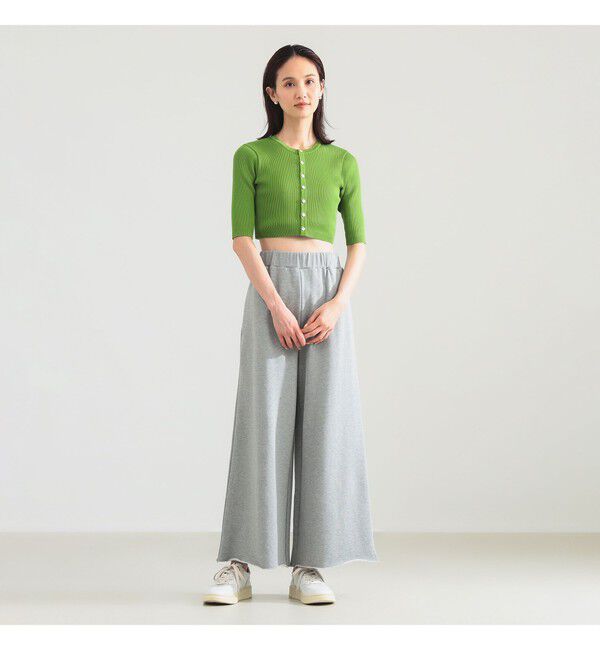 BEAMS SELECTION for WOMEN「AURALEE / GIZA HIGH GAUGE RIB KNIT SHORT CARDIGAN」|ニット・セーター|