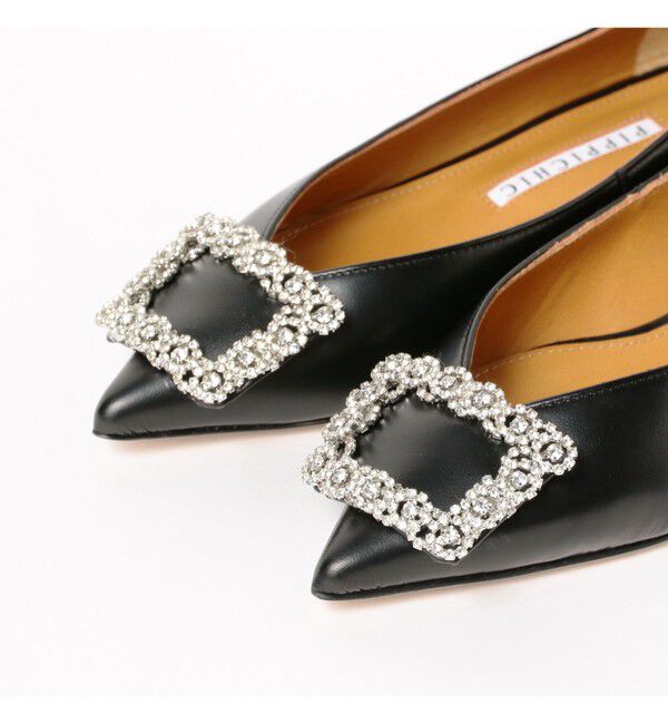 BEAMS SELECTION for WOMEN「PIPPICHIC / ANNA V JEWERLY ビジュー パンプス」|パンプス|