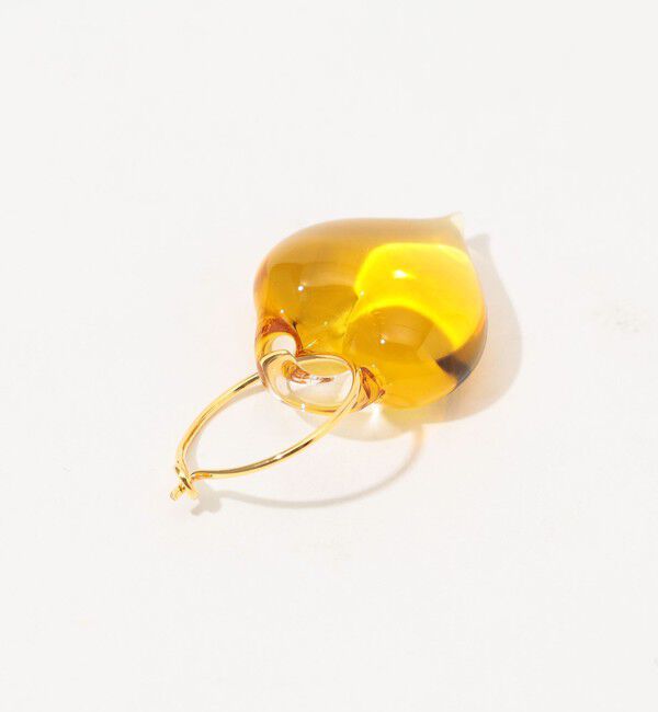 TOMORROWLAND GOODS「LEVENS JEWELS HEART HOOP 片耳ピアス」|ピアス|