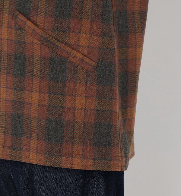 TOMORROWLAND MENS「【別注】PENDLETON ウールチェック CPO シャツブルゾン」|ブルゾン・スタジャン|