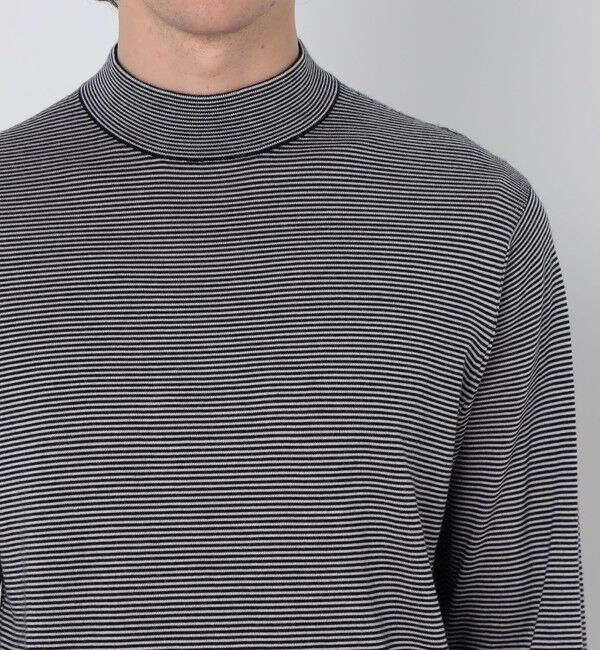 TOMORROWLAND MENS「TOMORROWLAND tricot スーパーファインメリノウール モックネックニット S-WOOL」|ニット・セーター|