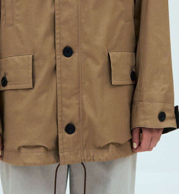 GALERIE VIE「パウダーコットンギャバジン ショートコート」|その他|