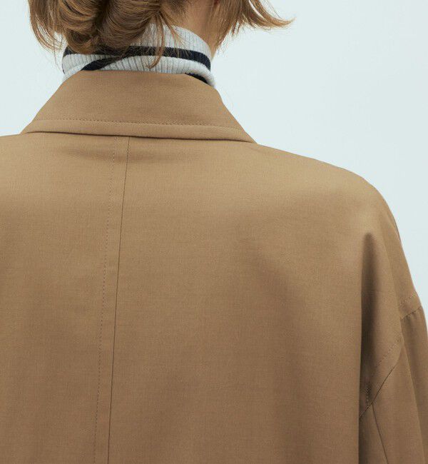 GALERIE VIE「パウダーコットンギャバジン ショートコート」|その他|