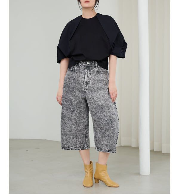 IENA LA BOUCLE「《追加》《洗濯機洗い可》タイプライターコンビプルオーバー」|Tシャツ・カットソー|