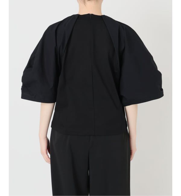 IENA LA BOUCLE「《追加》《洗濯機洗い可》タイプライターコンビプルオーバー」|Tシャツ・カットソー|