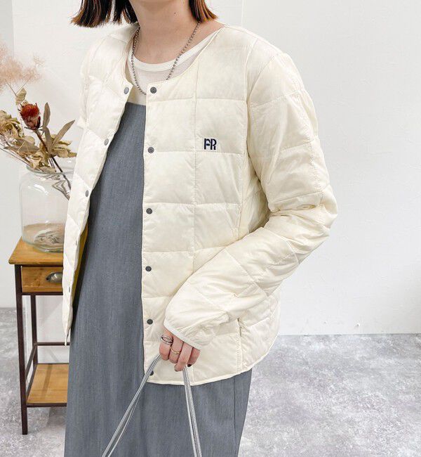 fredy emue「【別注】【TAION&times;fredy emue】インナーダウン」|ダウン|オフホワイト