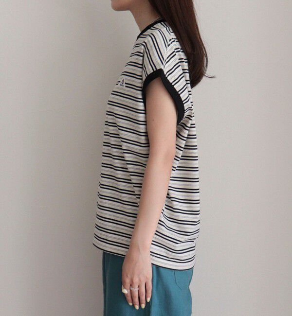 fredy emue「【GEVACO/ゲバコ】クルーネックフレンチスリーブTシャツ」|Tシャツ・カットソー|
