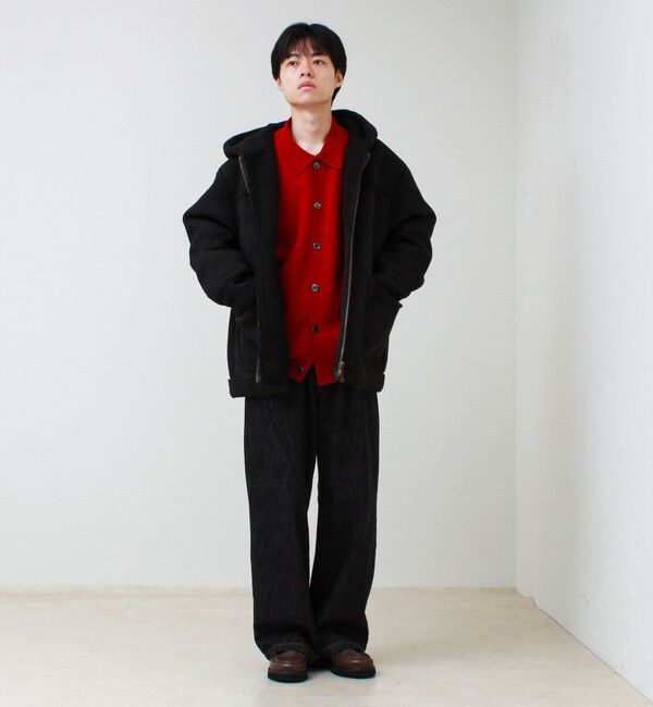 GLOSTER「フェイクムートン フーデッドジャケット」|その他|