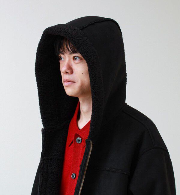 GLOSTER「フェイクムートン フーデッドジャケット」|その他|