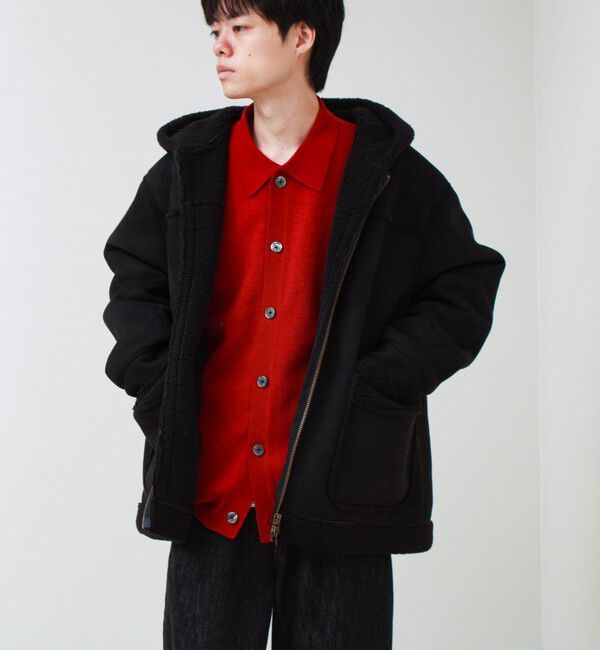 GLOSTER「フェイクムートン フーデッドジャケット」|その他|