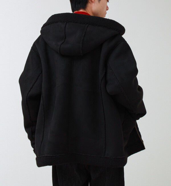 GLOSTER「フェイクムートン フーデッドジャケット」|その他|