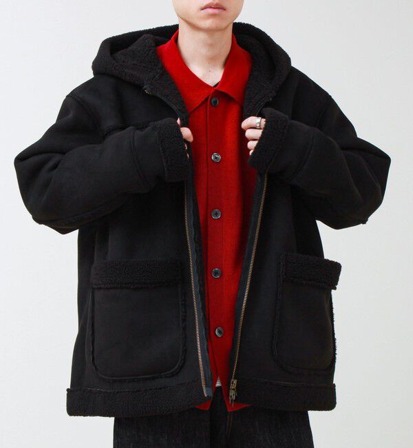 GLOSTER「フェイクムートン フーデッドジャケット」|その他|