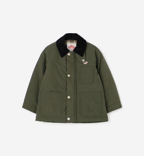 DANTON「DANTON | キッズ 中綿 ナイロン カバーオールジャケット」|その他|