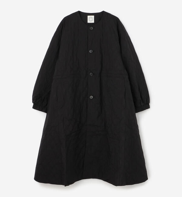 ORCIVAL「ORCIVAL | ナイロンワッシャー キルティングノーカラーコート WOMEN」|その他|