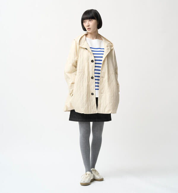 ORCIVAL「ORCIVAL | ナイロンワッシャー キルティングフーデッドコート WOMEN」|その他|