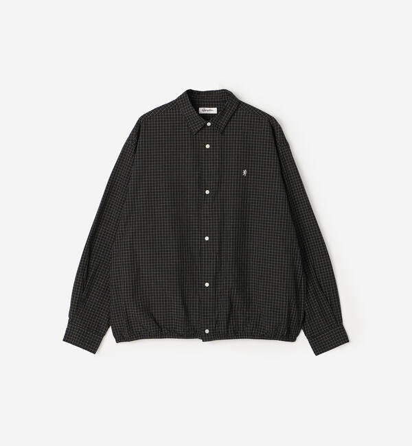 GYMPHLEX「Gymphlex | コットンブロード レギュラーカラーシャツ CHECK MEN」|シャツ・ブラウス|