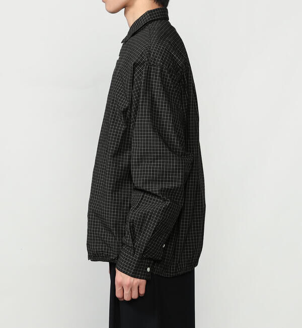 GYMPHLEX「Gymphlex | コットンブロード レギュラーカラーシャツ CHECK MEN」|シャツ・ブラウス|