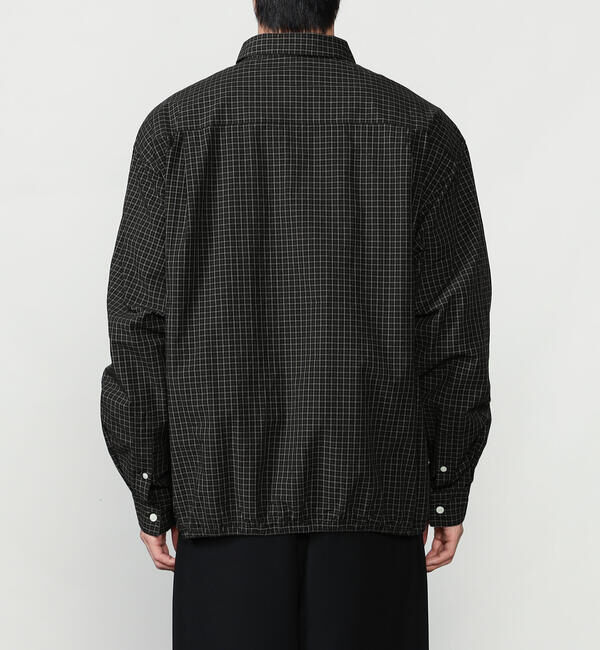GYMPHLEX「Gymphlex | コットンブロード レギュラーカラーシャツ CHECK MEN」|シャツ・ブラウス|