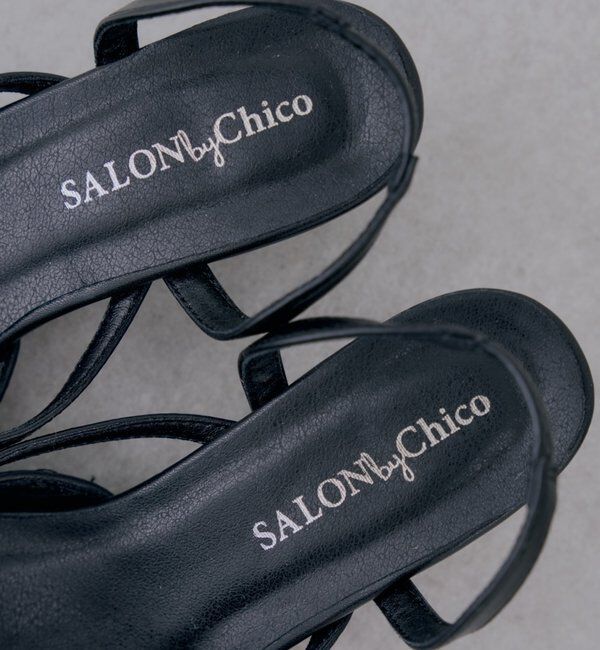  「【SALON by Chico】リボンデザインミュール」|パンプス|